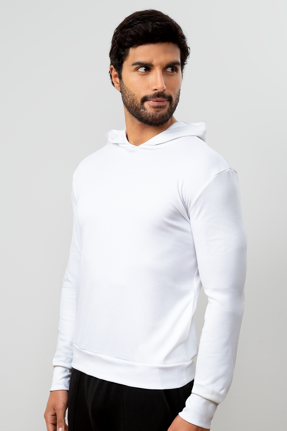 Light white hoodie sale