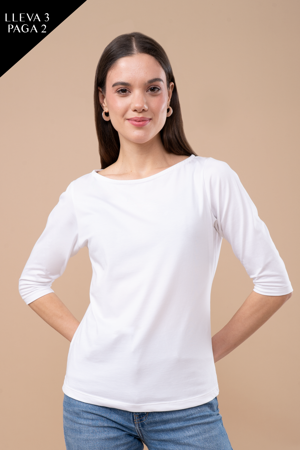 Blusa 3/4 Women | White