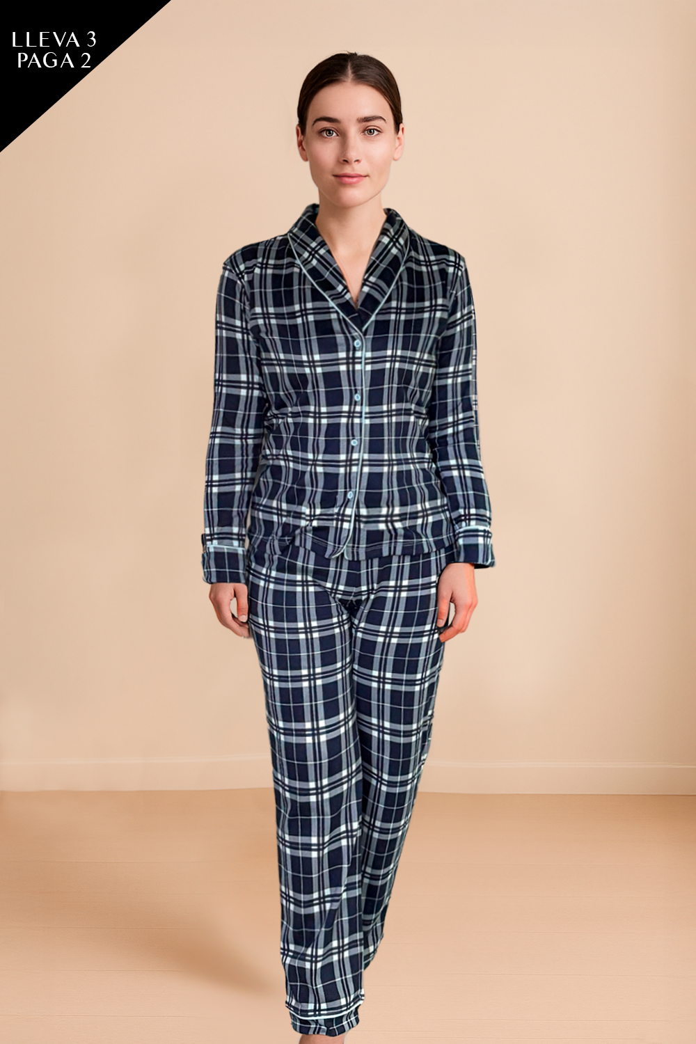Pijama Tartán Women | Blue Print