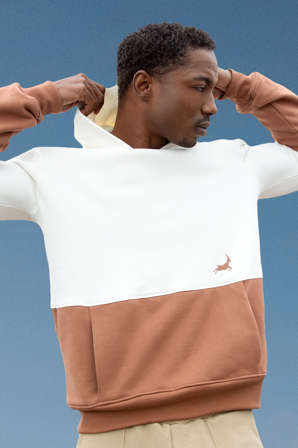 Hoodie Empath Men Desert Gazelle