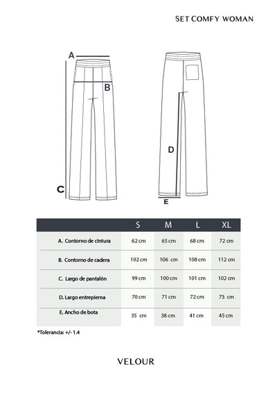 Pantalón Comfy Women Croissant