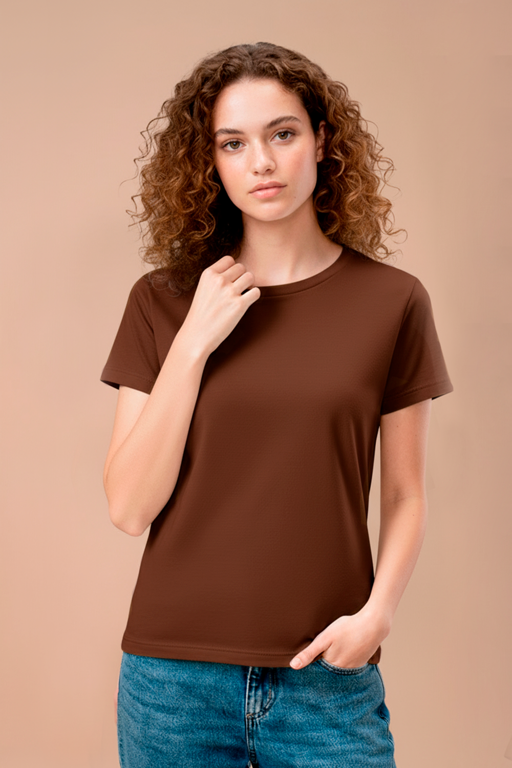 New Pima T-shirt Women | Coconut