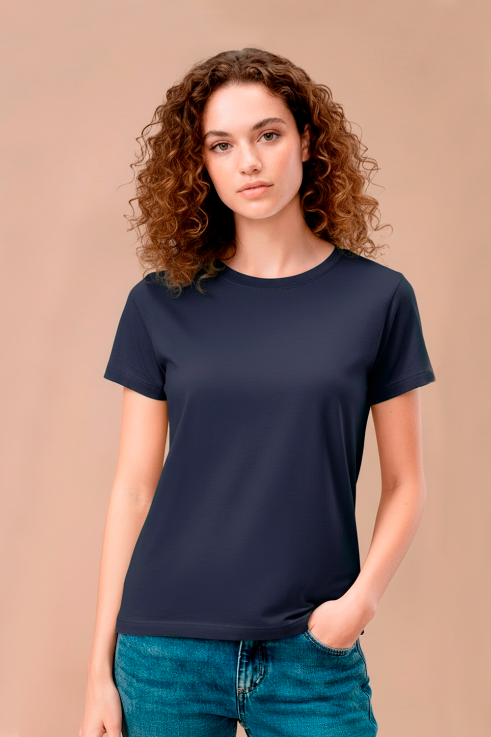 New Pima T-shirt Women | Nautical Navy
