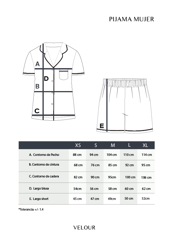 Set Pijama Classic Men | Black