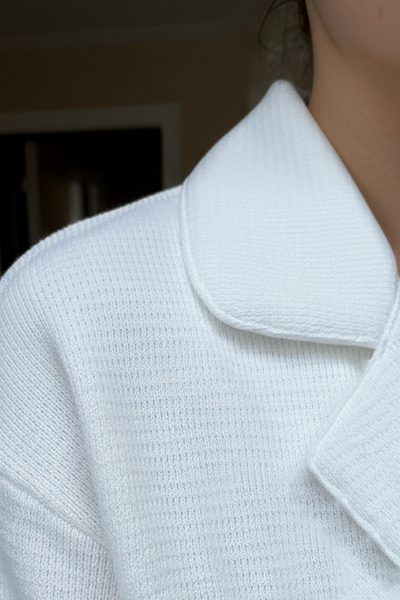 Set Pijama Waffle Women | White