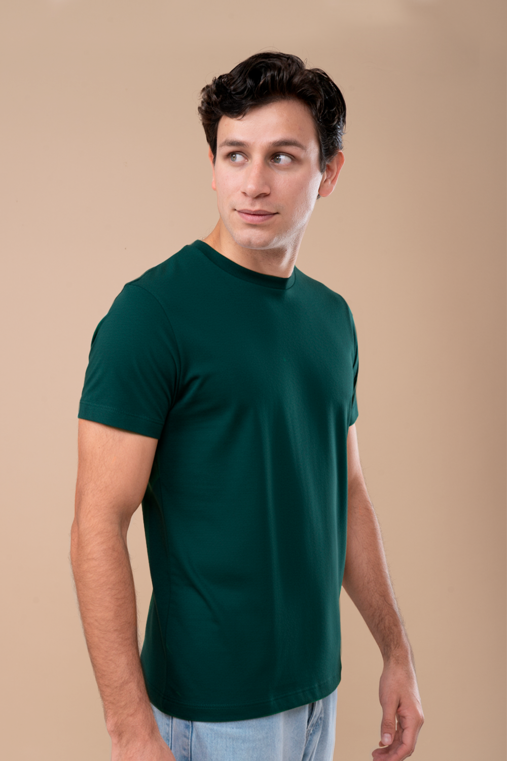 New Pima T-shirt Men | Forest