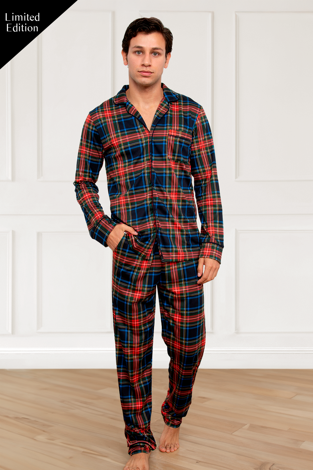 Pijama Tartan Men | Red Print