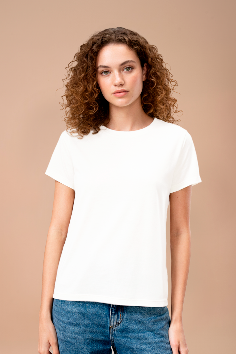 New Pima T-shirt Women | White
