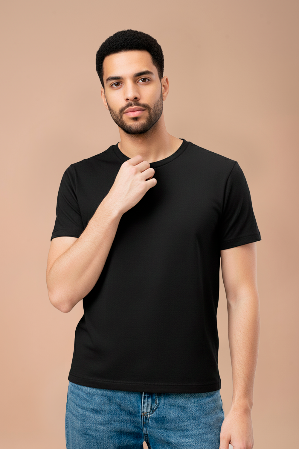 New Pima T-shirt Men | Black