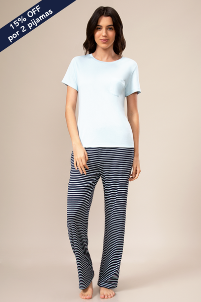 Pijama Essential Women - Nautical Lines