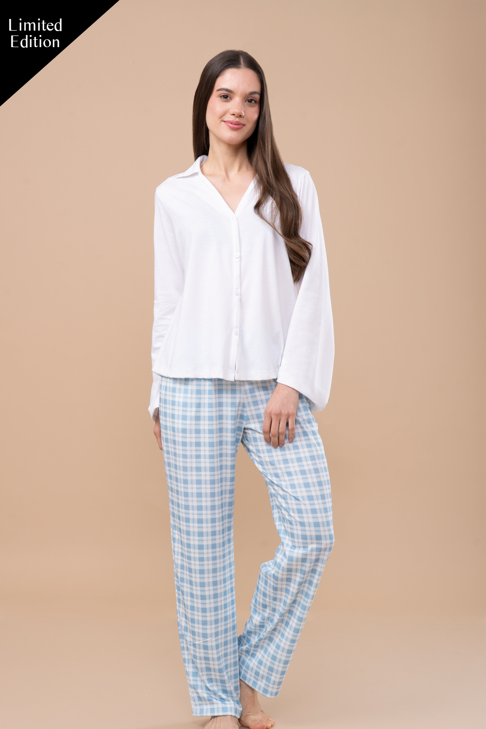 Pijama Harmony Women | Blue Check