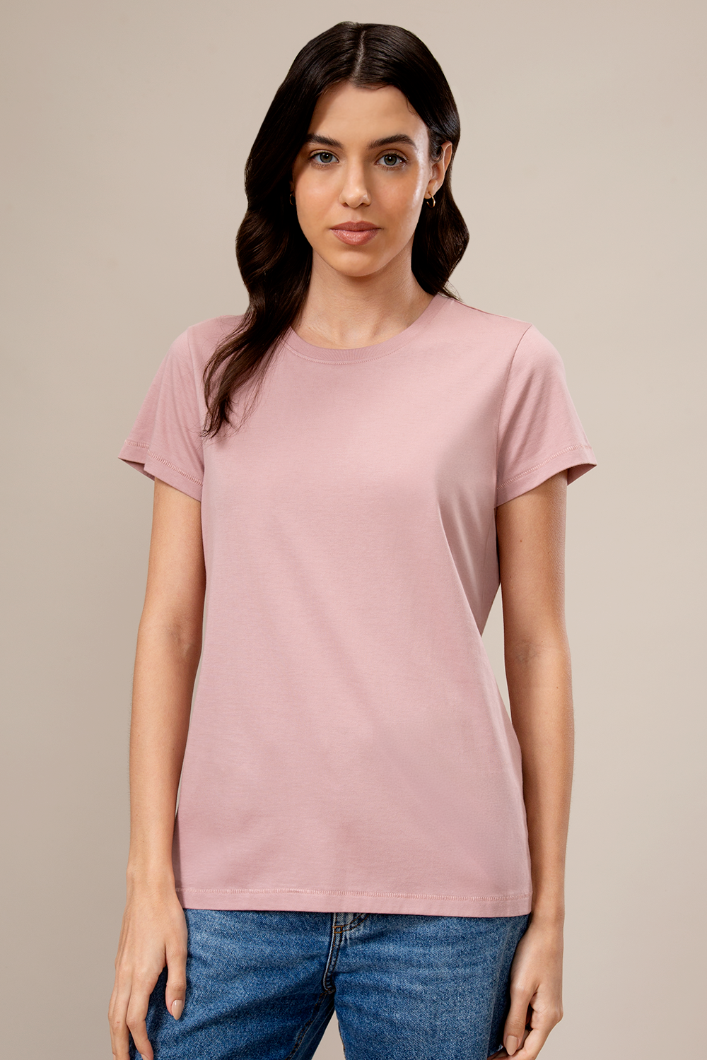 Pima T-shirt Woman | Tawny Rose