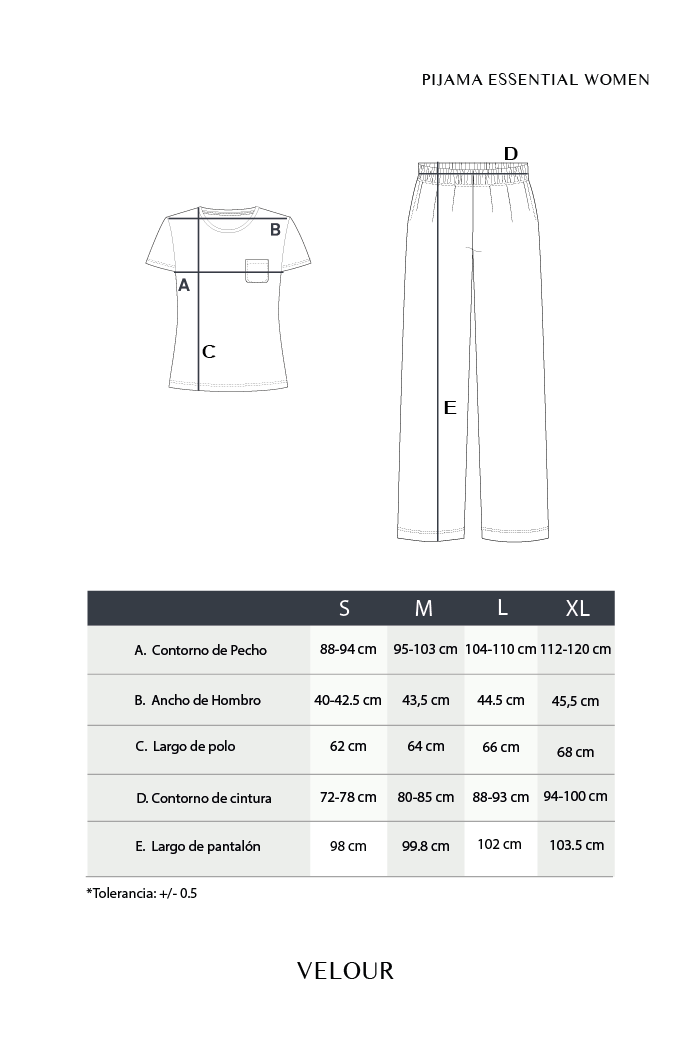 Pijama Essential Women | Bird