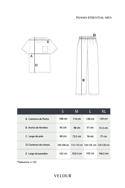 Pijama Essential Men | Purple