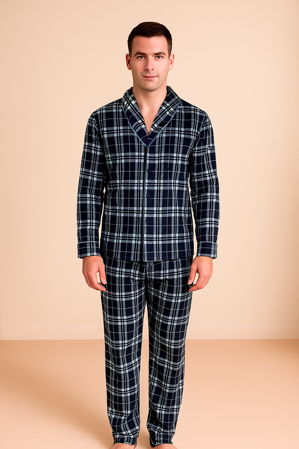 Pijama Tartán Men | Blue Print