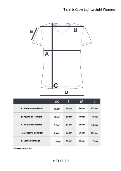 T-shirts Crew Lightweight Women - Geode