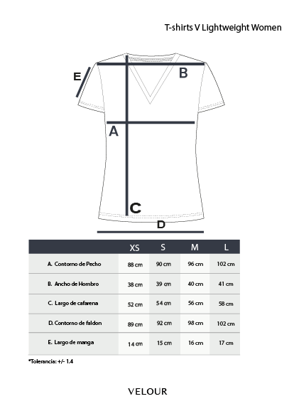 T-shirts V Lightweight Women | Lavander