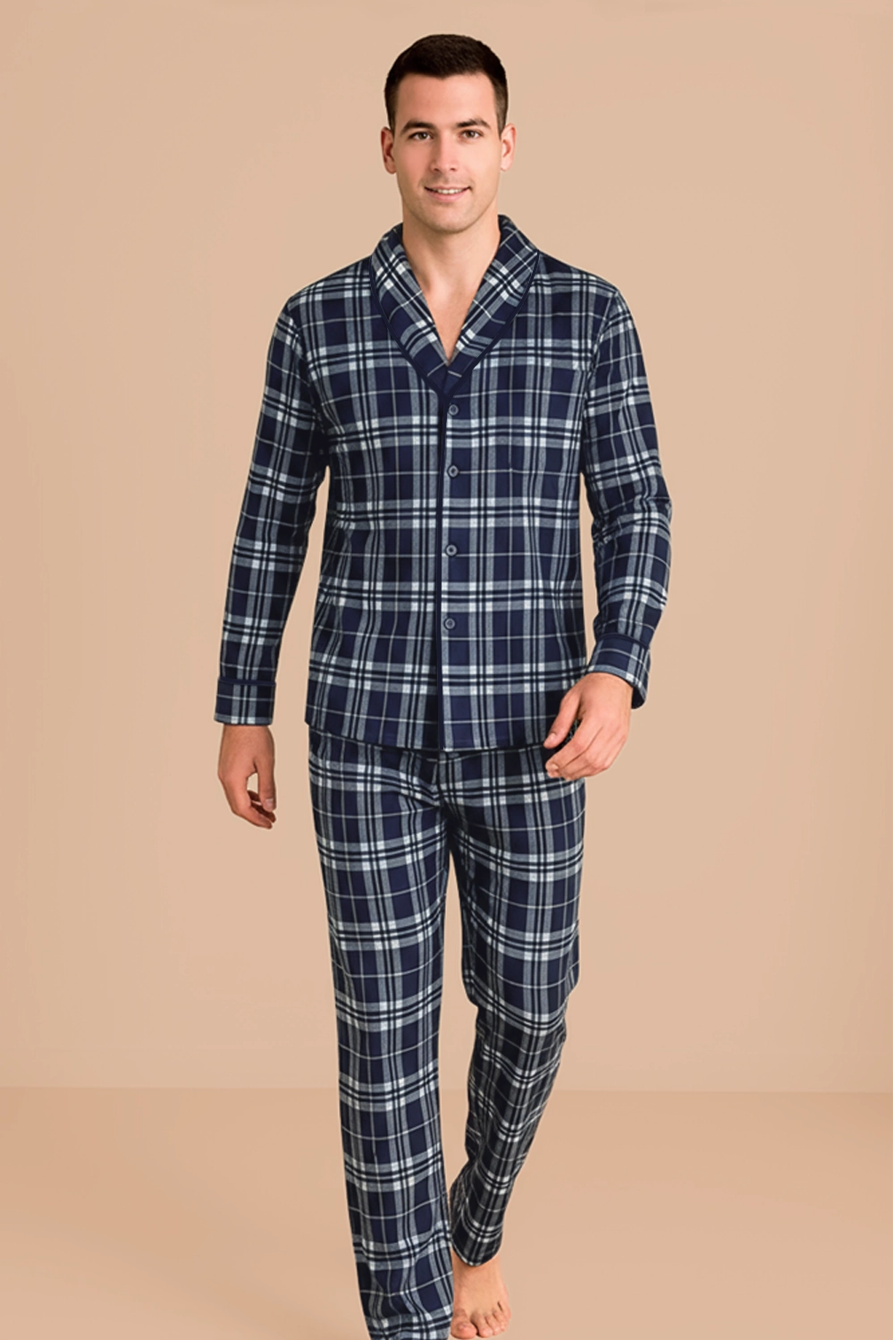 Pijama Tartán Men | Blue Print