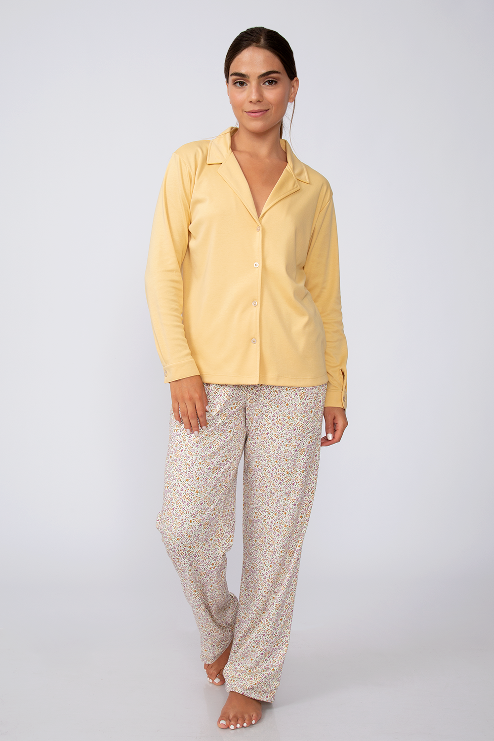 PIJAMA NEO CLASSIC - LEAVES PRINT