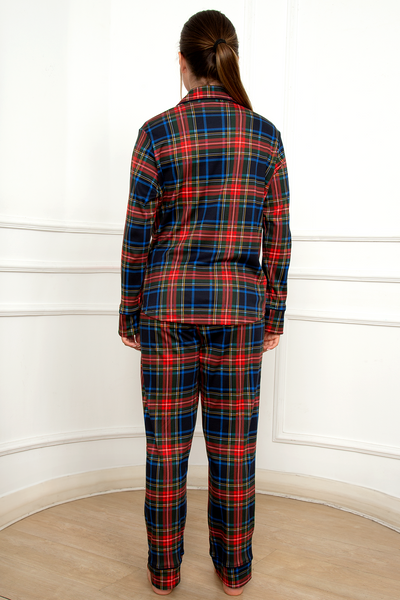 PIJAMA TARTAN PRINT WOMEN