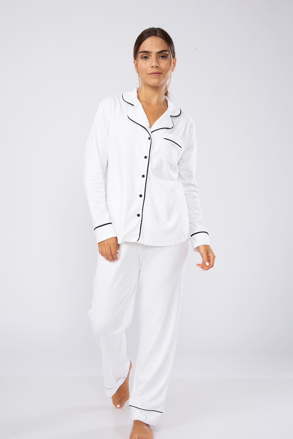 Pijama Classic Women | White
