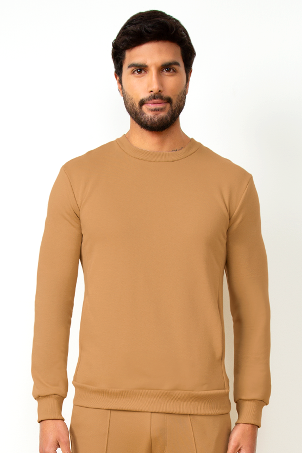 Polera Comfy Men Tabaco