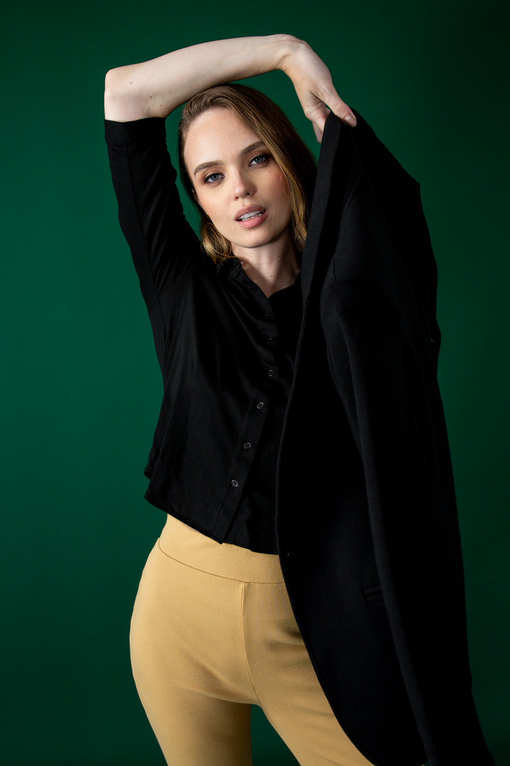 BLAZER DE DAMA FICE NEGRA